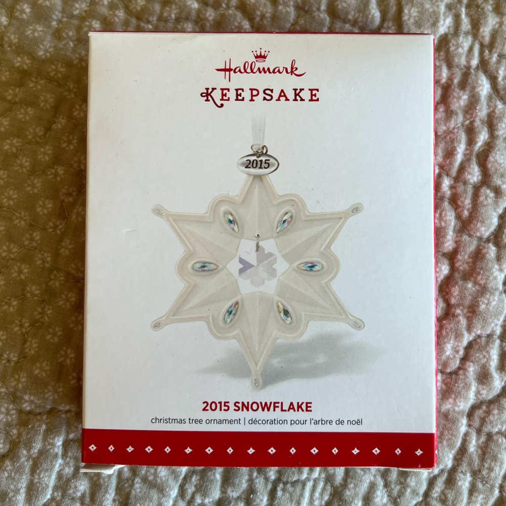 2015 Hallmark Snowflake